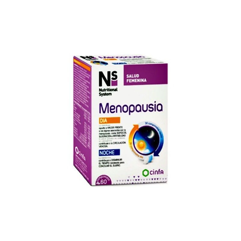 NS Menopausia Día y Noche 60 Comprimidos NS Menopausia Día y Noche 60 Comprimidos