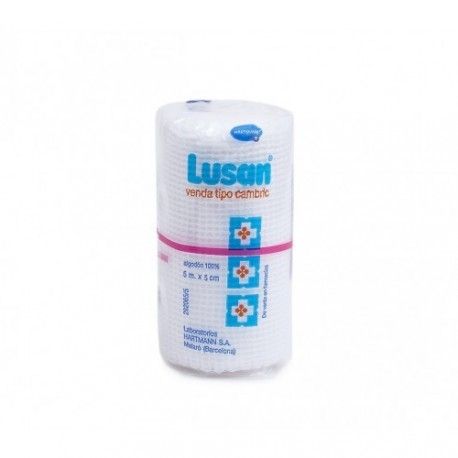 Lusan Venda de Malla Cambric 5 cm. x 5 cm. Lusan Venda de Malla Cambric 5 cm. x 5 cm.