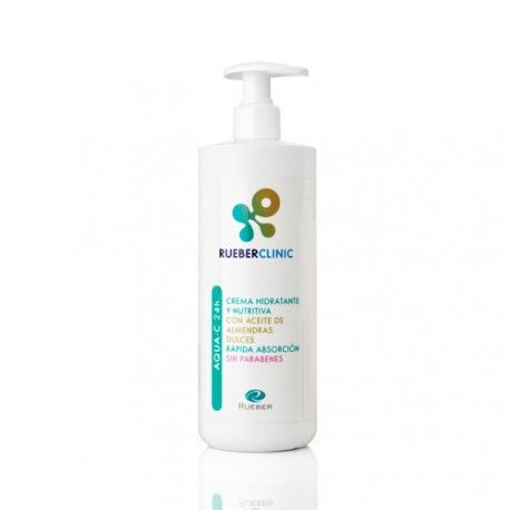 RueberClinic Aqua-C 24 h. Crema Hidratante Nutritiva 500 ml. RueberClinic Aqua-C 24 h. Crema Hidratante Nutritiva 500 ml.