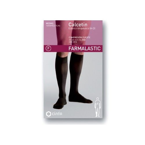 un millón Algún día Desear ▷ Comprar Farmalastic Calcetín Elástico Terapéutico Compresión Fuerte Talla  Grande