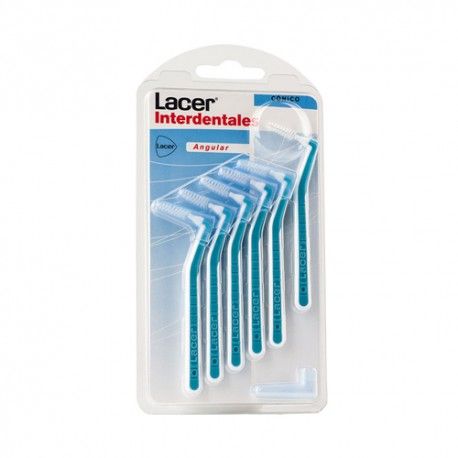 CEPILLO LACER INTERDENTAL CONICO ANGULAR 6 UN CEPILLO LACER INTERDENTAL CONICO ANGULAR 6 UN