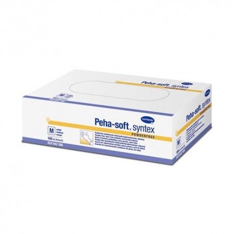 GUANTES PEHA-SOFT SYNTEX S/POLVO T/G.100 UND. GUANTES PEHA-SOFT SYNTEX S/POLVO T/G.100 UND.