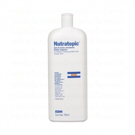 NUTRATOPIC GEL DE BAÑO EMOLIENTE 750 ML. NUTRATOPIC GEL DE BAÑO EMOLIENTE 750 ML.