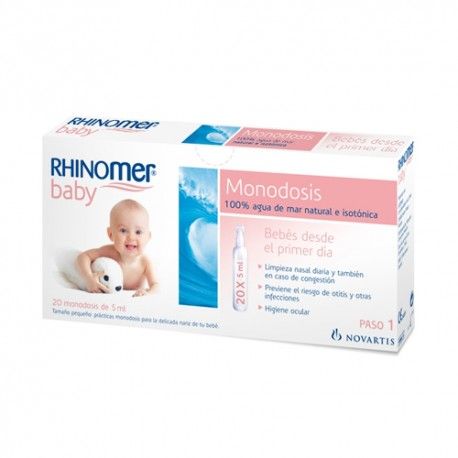 RHINOMER MONODOSIS 20 X 5 ML. RHINOMER MONODOSIS 20 X 5 ML.
