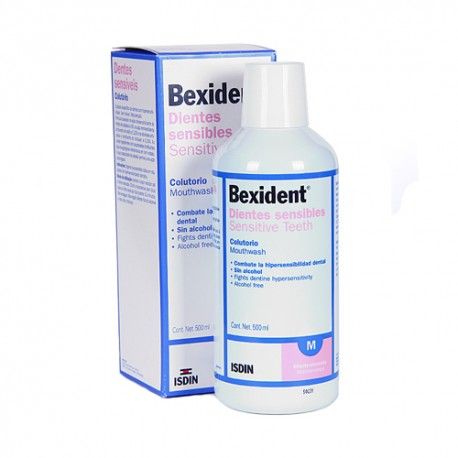 BEXIDENT DIENTES SENSIBLES COLUTORIO 500 ML. BEXIDENT DIENTES SENSIBLES COLUTORIO 500 ML.