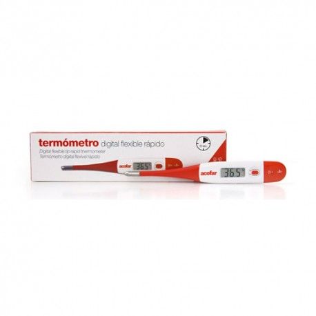 TERMOMETRO ACOFAR DIGITAL FLEXIBLE RAPIDO TERMOMETRO ACOFAR DIGITAL FLEXIBLE RAPIDO