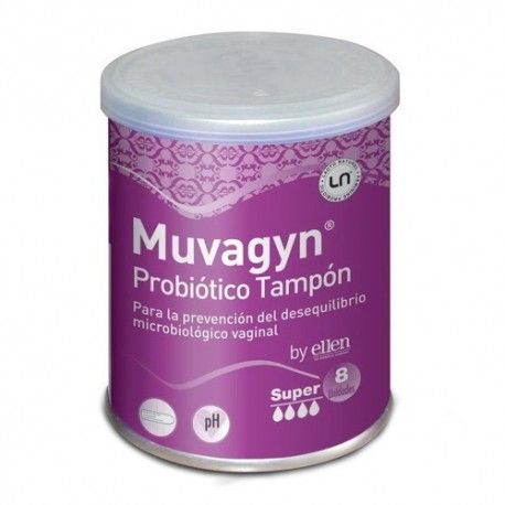 MUVAGYN PROBIOTICO TAMPON SUPER C/APLIC. 9U MUVAGYN PROBIOTICO TAMPON SUPER C/APLIC. 9U