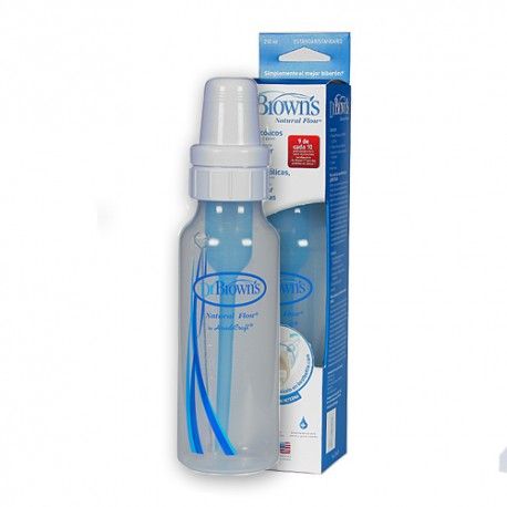 Dr. Brown's Biberon Boca Estrecha 240 ml. Dr. Brown's Biberon Boca Estrecha 240 ml.