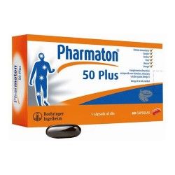 Pharmaton 50 Plus 60 Cápsulas