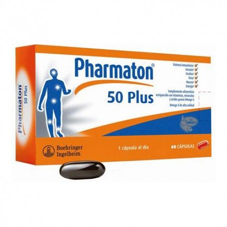 PHARMATON 50 PLUS 60 CAPSULAS PHARMATON 50 PLUS 60 CAPSULAS