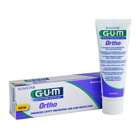 GUM 3080 ORTHO DENTIFRICO GEL 75ML. GUM 3080 ORTHO DENTIFRICO GEL 75ML.