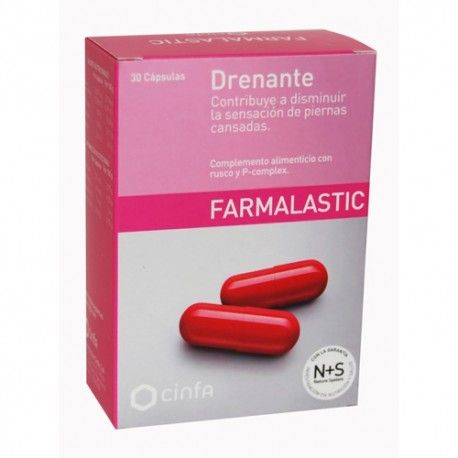 FARMALASTIC DRENANTE 30 CAPSULAS FARMALASTIC DRENANTE 30 CAPSULAS