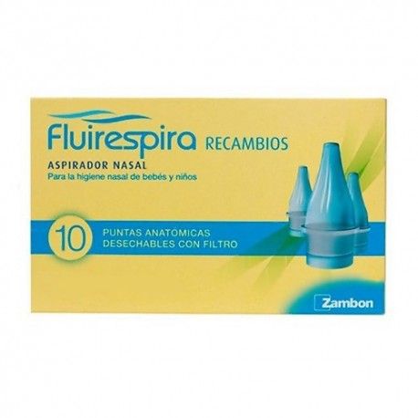 FLUIRESPIRA ASPIRADOR NASAL 10 RECAMBIOS FLUIRESPIRA ASPIRADOR NASAL 10 RECAMBIOS