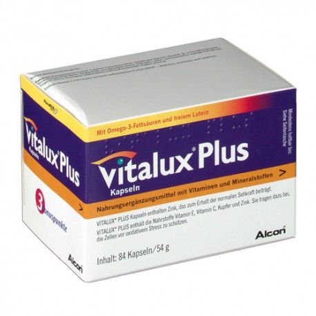 VITALUX PLUS 84 CAPSULAS VITALUX PLUS 84 CAPSULAS