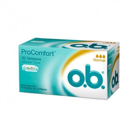 TAMPONES O.B. NORMAL PROCOMFORT X 32 UNID. TAMPONES O.B. NORMAL PROCOMFORT X 32 UNID.