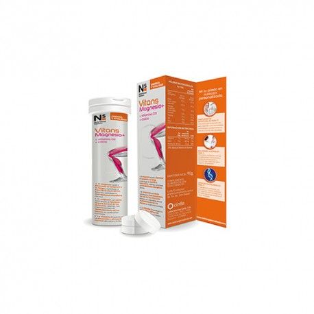 NS VITANS MAGNESIO+ SABOR NARANJA 15COMP EFER NS VITANS MAGNESIO+ SABOR NARANJA 15COMP EFER