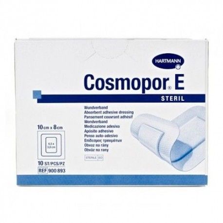 Cosmopor E Steril Apósito Adhesivo 10 x 8 cm. 10 Unidades Cosmopor E Steril Apósito Adhesivo 10 x 8 cm. 10 Unidades