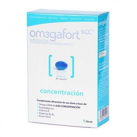 Omegafort Concentración 30 Cápsulas Omegafort Concentración 30 Cápsulas