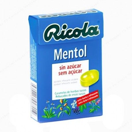 Ricola Caramelos Mentol Sin Azúcar 50 gr. Ricola Caramelos Mentol Sin Azúcar 50 gr.