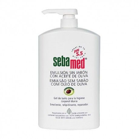 SEBA-MED EMUL.SIN JABON ACEITE OLIVA 1 L. SEBA-MED EMUL.SIN JABON ACEITE OLIVA 1 L.