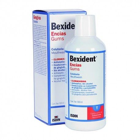 BEXIDENT ENCIAS COLUTO.CLORHEXIDINA 500 ML. BEXIDENT ENCIAS COLUTO.CLORHEXIDINA 500 ML.