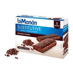 BIMANAN BARRITAS CHOCO. FONDANT 8 UND.