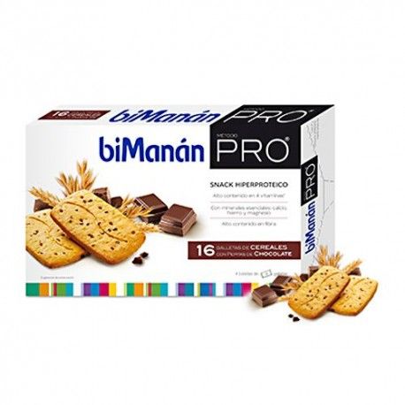 BIMANAN PRO GALLETAS CEREALES C/PEPITAS CHOCO BIMANAN PRO GALLETAS CEREALES C/PEPITAS CHOCO