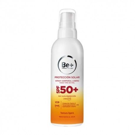 BE + SPRAY LIGERO SPF 50 200ML BE + SPRAY LIGERO SPF 50 200ML