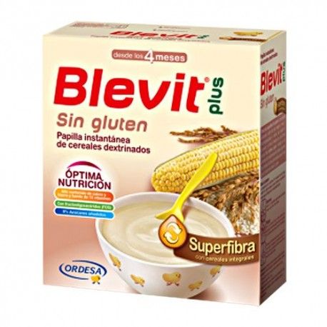 Blevit Plus Superfibra Sin Gluten 600 gr. Blevit Plus Superfibra Sin Gluten 600 gr.