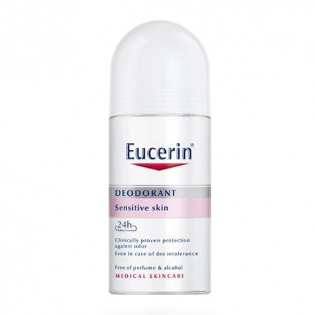 Eucerin pH 5 Desodorante Piel Sensible Roll-On 24h 50 ml. Eucerin pH 5 Desodorante Piel Sensible Roll-On 24h 50 ml.