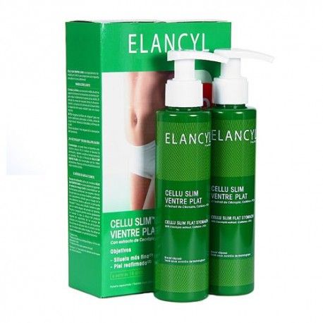 Elancyl Pack Cellu Slim Vientre Plano 2x150 ml. Elancyl Pack Cellu Slim Vientre Plano 2x150 ml.
