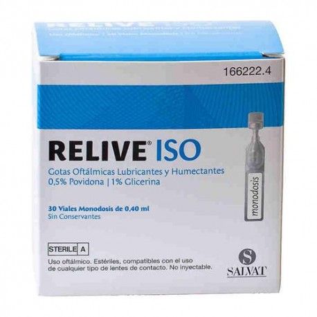 RELIVE ISO 0,4ML X 30 MONODOSIS RELIVE ISO 0,4ML X 30 MONODOSIS