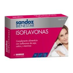 BIENESTAR MENOPAUSIA ISOFLAVONAS SANDOZ 30CAP