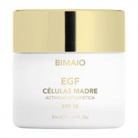 Bimaio Crema EGF Celulas Madre SPF 15+ 50 ml. Bimaio Crema EGF Celulas Madre SPF 15+ 50 ml.