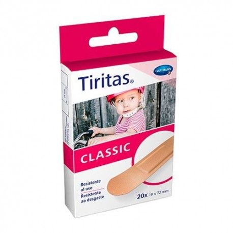 Tiritas Classic 20 Unidades de 19x72 mm. Tiritas Classic 20 Unidades de 19x72 mm.