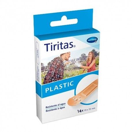 Tiritas Plastic 14 Unidades de 19x72 mm. Tiritas Plastic 14 Unidades de 19x72 mm.