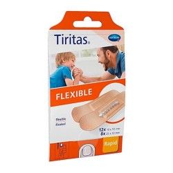 Tiritas Flexible Rapid 2 Tamaños 20 Unidades