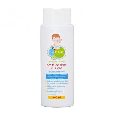 BIOCARE ACEITE BAÑO Y DUCHA 400 ML. BIOCARE ACEITE BAÑO Y DUCHA 400 ML.