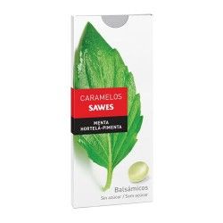 CARAMELOS SAWES MENTA S/AZU. X12 BLISTER