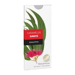 CARAMELOS SAWES EUCALIPTO S/AZ. X12 BLIS.