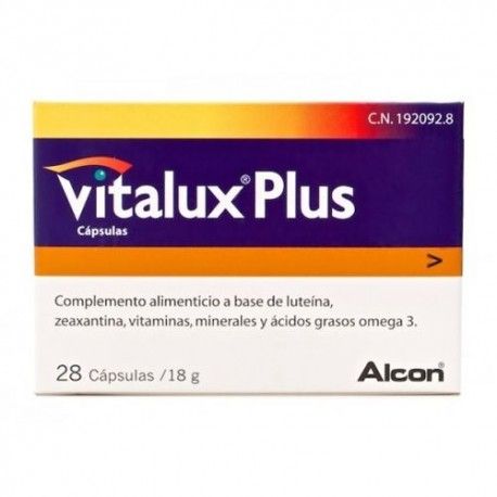 VITALUX PLUS 28 CAPSULAS VITALUX PLUS 28 CAPSULAS
