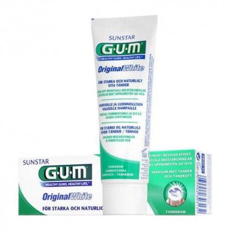 PASTA DENTAL ORIGINAL WHITE 75 ML. BLANQUEA. PASTA DENTAL ORIGINAL WHITE 75 ML. BLANQUEA.