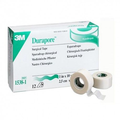 ESPARADRAPO DURAPORE SEDA 5 X 2,5 ESPARADRAPO DURAPORE SEDA 5 X 2,5