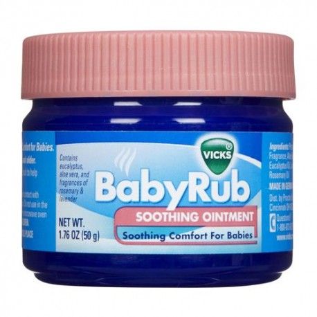 Vicks BabyRub Ungüento Calmante Para Bebés 50 gr. Vicks BabyRub Ungüento Calmante Para Bebés 50 gr.
