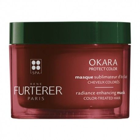 Rene Furterer Okara Protect Color Mascarilla Sublimador Brillo 200 ml. Rene Furterer Okara Protect Color Mascarilla Sublimador Brillo 200 ml.