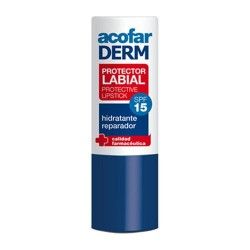 AcofarDERM Protector Labial Hidratante Reparador SPF 15+ 4 gr.