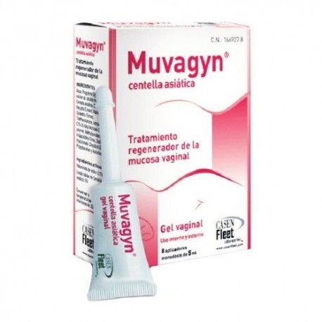 Muvagyn Centella Asiatica Monodosis 5 ml. 8 Aplicadores Muvagyn Centella Asiatica Monodosis 5 ml. 8 Aplicadores