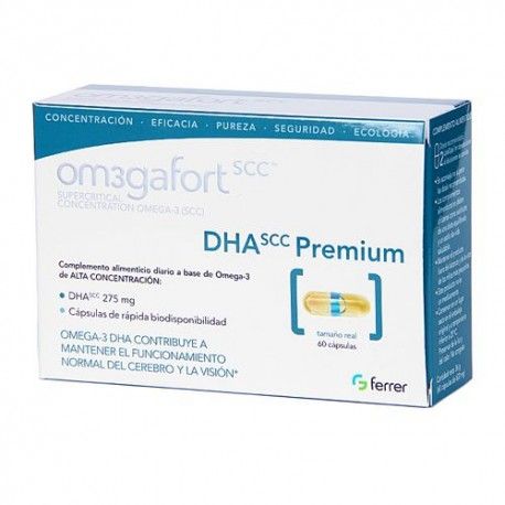 Omegafort Premium DHA 60 Cápsulas Omegafort Premium DHA 60 Cápsulas