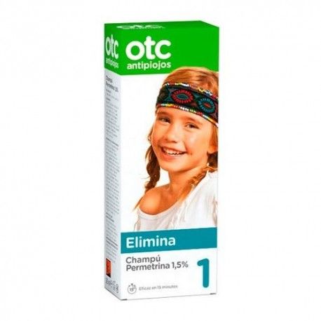 OTC Champú Antipiojos Permetrina 1,5% 125 ml. OTC Champú Antipiojos Permetrina 1,5% 125 ml.