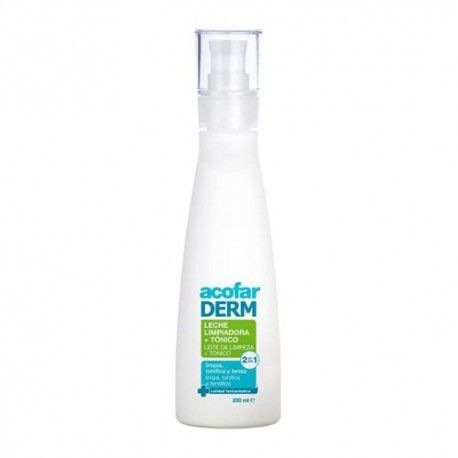 ACOFARDERM LECHE LIMPIADORA + TONICO 2 EN 1 ACOFARDERM LECHE LIMPIADORA + TONICO 2 EN 1